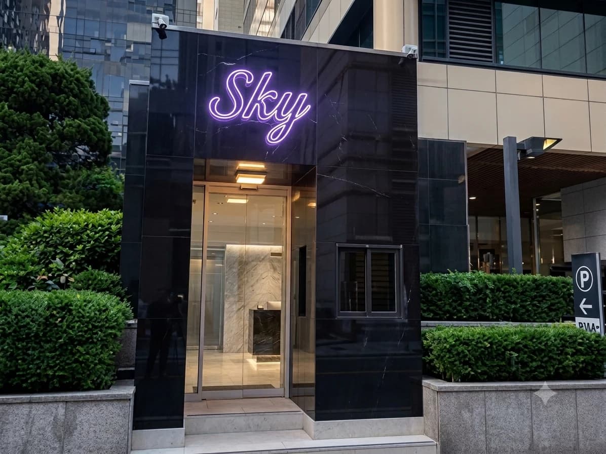 강남쩜오 스카이 입구 이미지